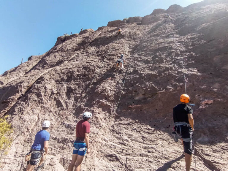 curso escalada deportiva roca cuesta chacabuco marzo 2023