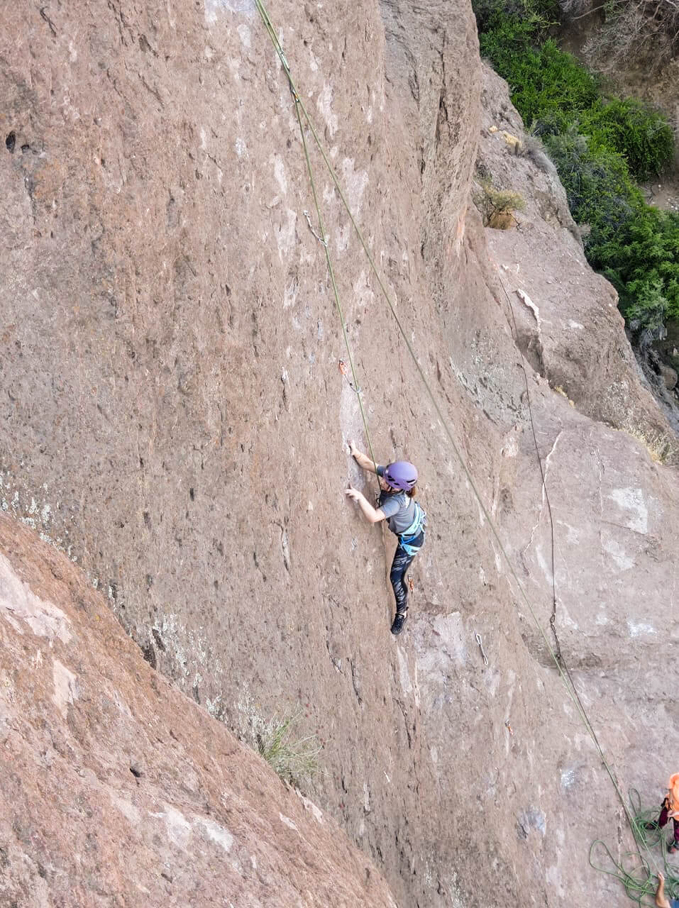 curso escalada deportiva roca cuesta chacabuco diciembre 2023
