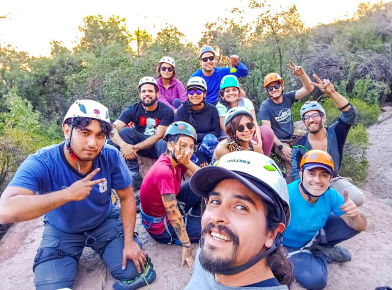 curso escalada en roca malku octubre 2021 cuesta chacabuco