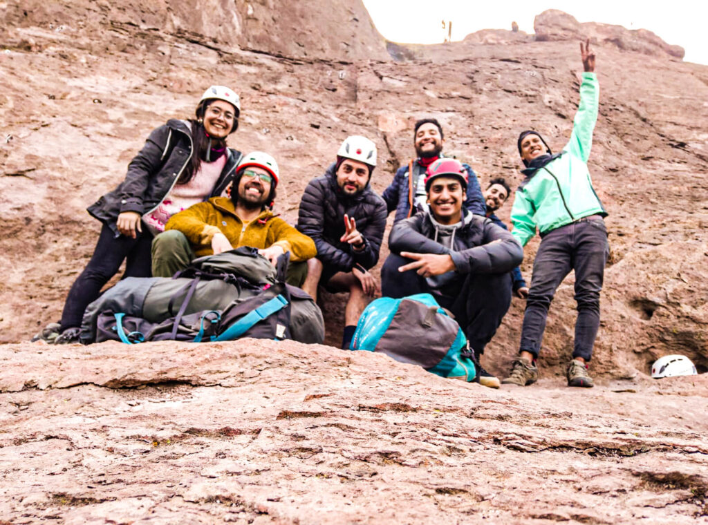 curso escalada deportiva roca cuesta chacabuco Julio 2022