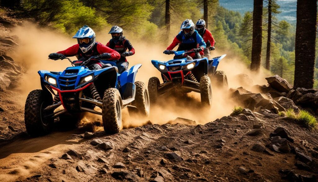 quad reunion escalada