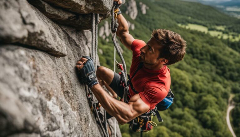 que es un pegue en escalada